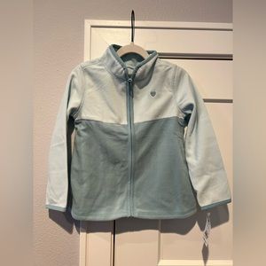 Oshkosh full zip fleece top, size 4T